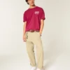 T-shirt graphique Baggy Cotton Shady Pine Motel T-shirt graphique Baggy Cotton Shady Pine Motel