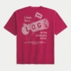 T-shirt graphique Baggy Cotton Shady Pine Motel T-shirt graphique Baggy Cotton Shady Pine Motel