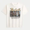 T-shirt graphique Boxy Cotton Nashville Tennessee T-shirt graphique Boxy Cotton Nashville Tennessee