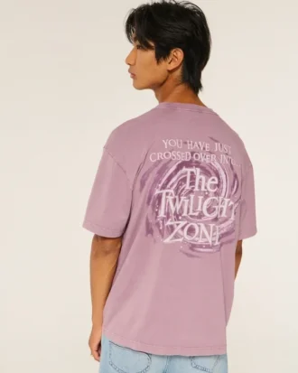 T-shirt graphique Boxy Cotton The Twilight Zone