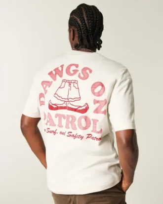 T-shirt graphique Boxy Dawgs on Patrol
