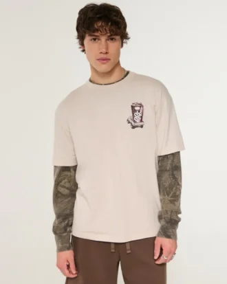 T-shirt graphique Boxy Dr Pepper