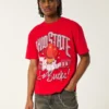 T-shirt graphique Boxy Ohio State Buckeyes T-shirt graphique Boxy Ohio State Buckeyes
