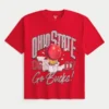 T-shirt graphique Boxy Ohio State Buckeyes T-shirt graphique Boxy Ohio State Buckeyes
