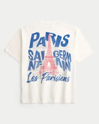 T-shirt graphique Boxy Paris Saint-Germain F.C.