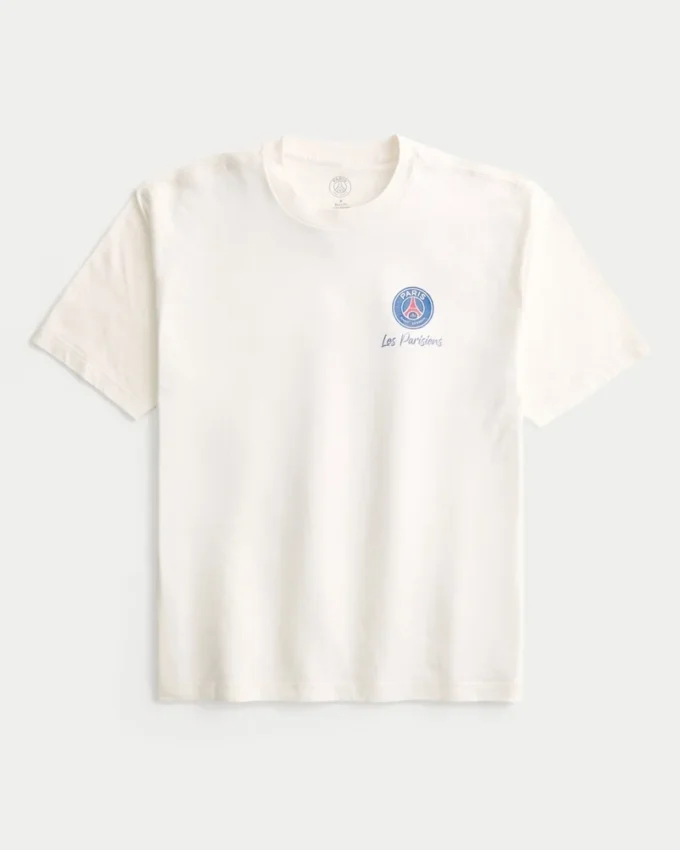 T-shirt graphique Boxy Paris Saint-Germain F.C. T-shirt graphique Boxy Paris Saint-Germain F.C.