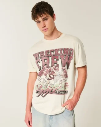 T-shirt graphique Boxy Texas A&M University Aggies