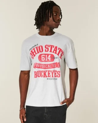 T-shirt graphique Boxy The Ohio State University Buckeyes