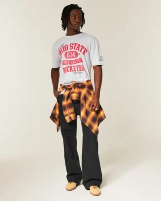 T-shirt graphique Boxy The Ohio State University Buckeyes