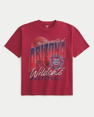 T-shirt graphique Boxy University of Arizona Wildcats