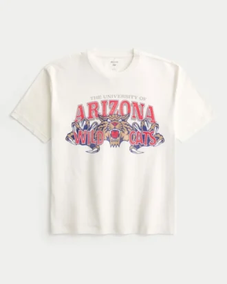 T-shirt graphique Boxy University of Arizona Wildcats