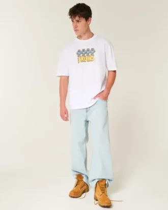 T-shirt graphique Boxy University of California, Los Angeles, Bruins