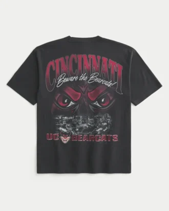 T-shirt graphique Boxy University of Cincinnati Bearcats