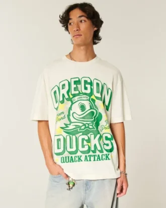 T-shirt graphique Boxy University of Oregon Ducks