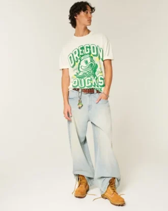 T-shirt graphique Boxy University of Oregon Ducks