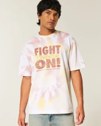 T-shirt graphique Boxy University of Southern California Trojans