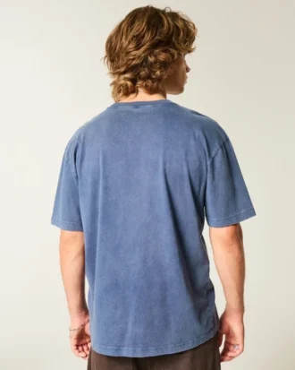 T-shirt graphique Boxy Wolverines de l&rsquo;université du Michigan