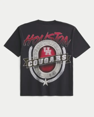 T-shirt graphique carré University of Houston Cougars