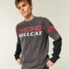 T-shirt graphique Dodge Hellcat épais et carré T-shirt graphique Dodge Hellcat épais et carré