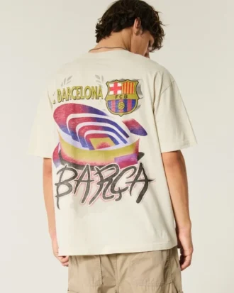 t shirt graphique fc barcelona 1 1 330x413 - T-shirt graphique FC Barcelona