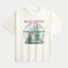 T-shirt graphique Iron Maiden coupe carrée T-shirt graphique Iron Maiden coupe carrée