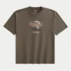 T-shirt graphique McLaren en coton ample
