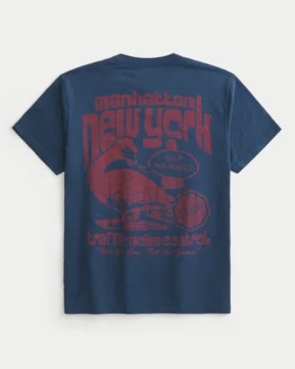 T-shirt graphique Relaxed Manhattan Noise Control