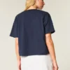 T-shirt graphique Syracuse University à encolure en V facile à porter
