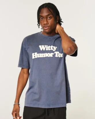 T-shirt humoristique Boxy T-shirt graphique