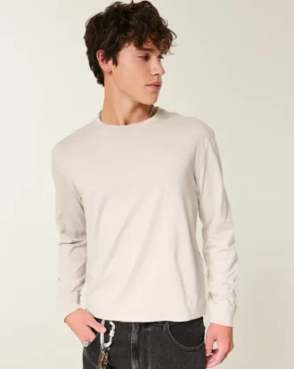 T-shirt à manches longues en coton