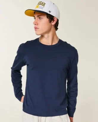 T-shirt à manches longues en coton