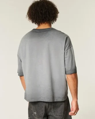 T-shirt épais à col rond