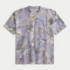 T-shirt épais à col rond et motif camouflage T-shirt épais à col rond et motif camouflage