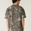 T-shirt épais à col rond et motif camouflage T-shirt épais à col rond et motif camouflage