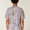 T-shirt épais à col rond et motif camouflage T-shirt épais à col rond et motif camouflage