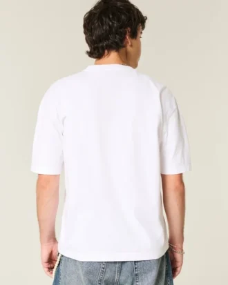 T-shirt épais à coupe carrée