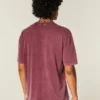 T-shirt épais en coton à col rond T-shirt épais en coton à col rond