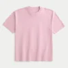 T-shirt épais en coton à col rond T-shirt épais en coton à col rond