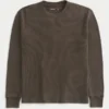 T-shirt thermique délavé T-shirt thermique délavé