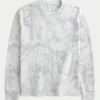 T-shirt thermique à manches longues et col rond, coupe décontractée, motif camouflage T-shirt thermique à manches longues et col rond, coupe décontractée, motif camouflage