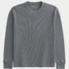 T-shirt thermique à manches longues et coupe décontractée T-shirt thermique à manches longues et coupe décontractée