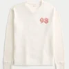 T-shirt thermique à motif Good Luck T-shirt thermique à motif Good Luck