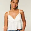 Top babydoll brodé Easy Shine Top babydoll brodé Easy Shine