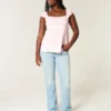 Top babydoll facile à nouer en satin Top babydoll facile à nouer en satin