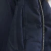 Veste bomber matelassée avec bordure en fausse fourrure Veste bomber matelassée avec bordure en fausse fourrure