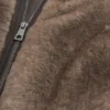 Veste à capuche en fausse fourrure Veste à capuche en fausse fourrure