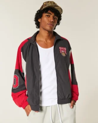 veste coupe vent graphique buckeyes de l universit d tat de l ohio 1 2 330x413 - Veste coupe-vent graphique Buckeyes de l'universit&eacute; d'&Eacute;tat de l'Ohio