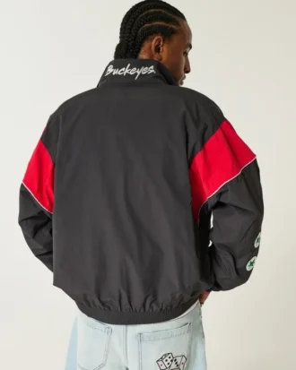Veste coupe-vent graphique Buckeyes de l&rsquo;université d&rsquo;État de l&rsquo;Ohio