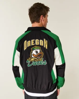 Veste coupe-vent graphique University of Oregon Ducks