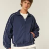Veste coupe-vent zippée Veste coupe-vent zippée